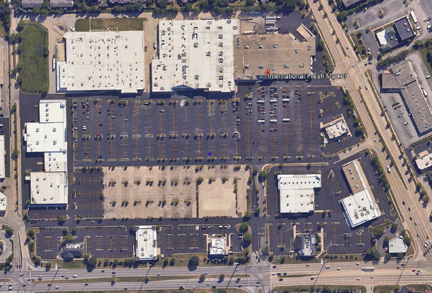 Continental, Naperville, IL After Murphy Construction Services LLC - asphalt and concrete retail parking lot construction, surfacing, striping and rehabilitation